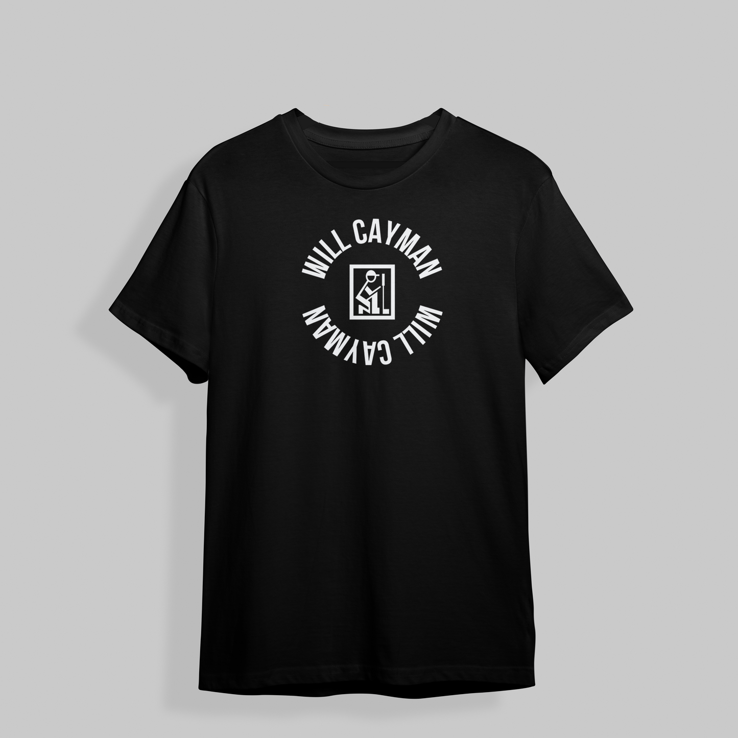 Will Cayman Round Logo Golf T-Shirt