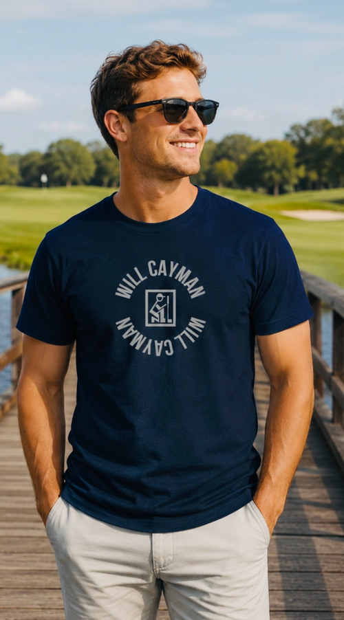 T1 Mens Iron Grey Logo T-Shirt