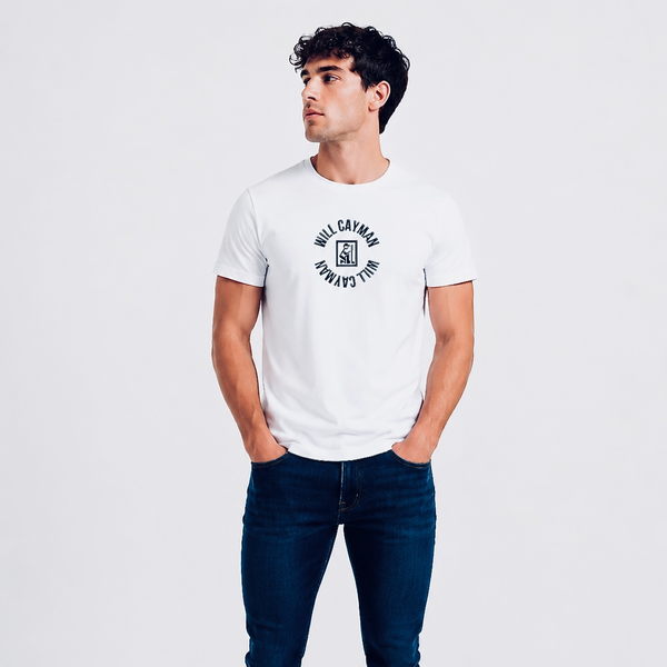 Will Cayman white Tee
