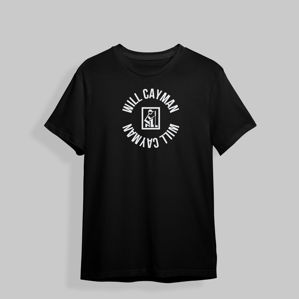 Will Cayman Round Logo Golf T-Shirt